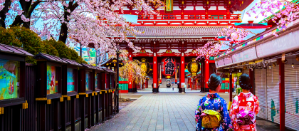 Стали известны даты цветения сакуры в Японии