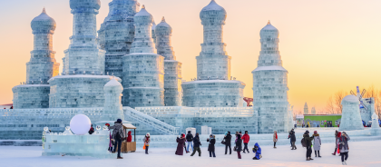 В Китае пройдёт масштабный фестиваль снега и льда