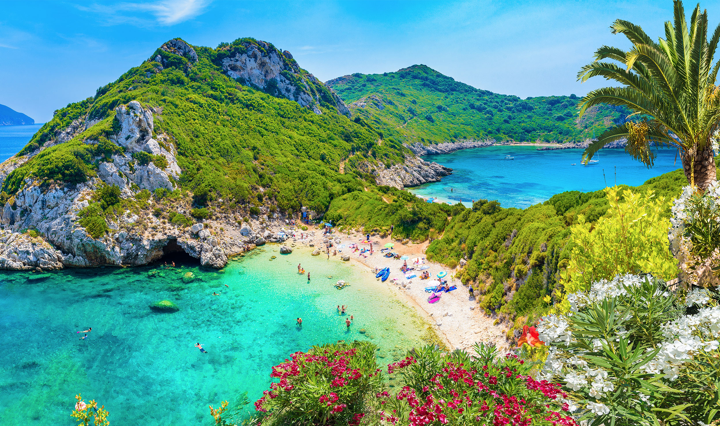 Корфу Греция Райский остров
