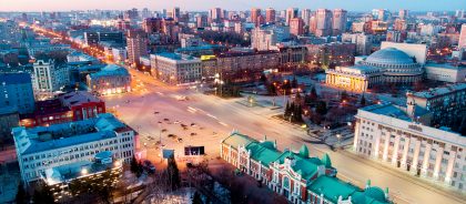 Самый длинный каток в России открылся в Новосибирске