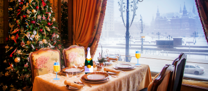 11 отелей Москвы, где можно встретить Новый год