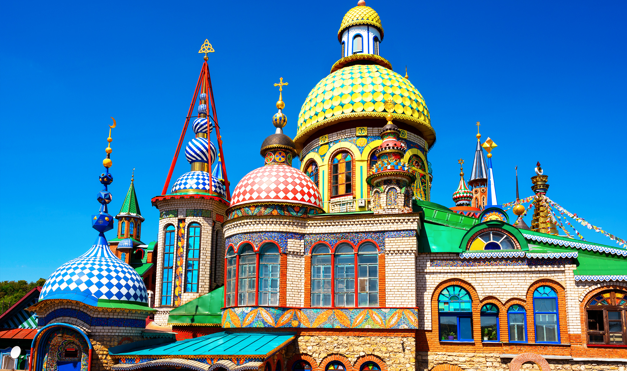 Храм всех религий в казани фото
