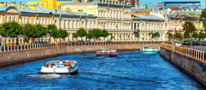 Стартовала навигация по рекам и каналам Санкт-Петербурга