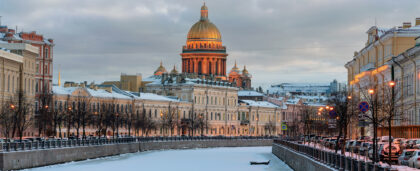 «Шустрый бобёр»! В Петербурге запустили зимние круизы по Неве